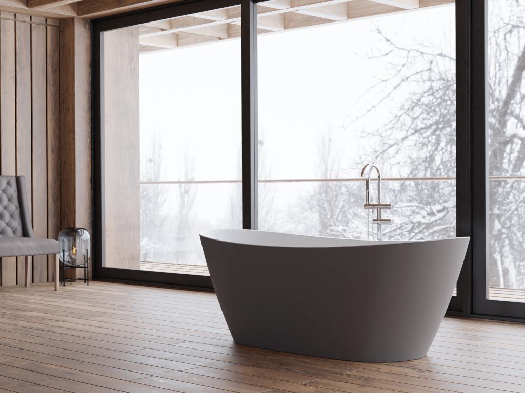 Dekonao Freestanding Bathtub GREY 170x80cm by Dekonao OSUG45592