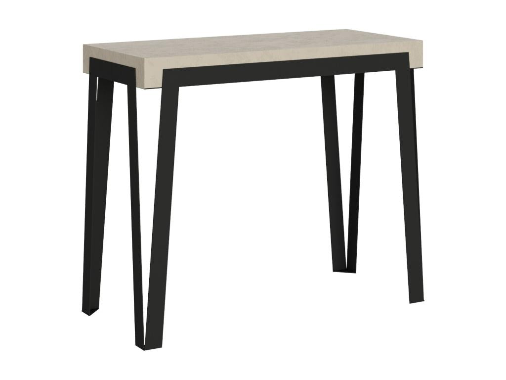 Extendable console table 90x40/300 cm Dekonao Cashmere frame Anthracite OMWZ64363