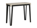 Extendable console table 90x40/300 cm Dekonao Cashmere frame Anthracite OMWZ64363