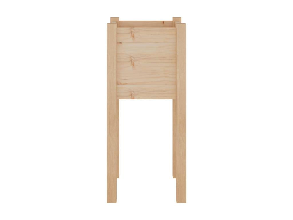 2-piece outdoor planters, 31x31x70 cm, solid pine wood, INIM90649