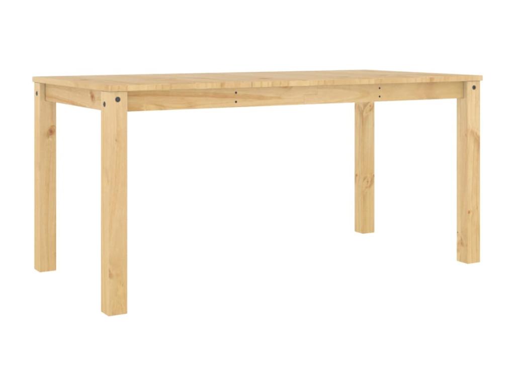 Dekonao dining table 160x80x75 cm solid pine wood LMPC93252