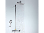 Dekonao Raindance Select E 300 EcoSmart thermostatic shower column with 30cm chrome mixer tap HJIC60499