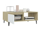 Dekonao White and Oak Coffee Table 90x60x35 2 EEGE20115