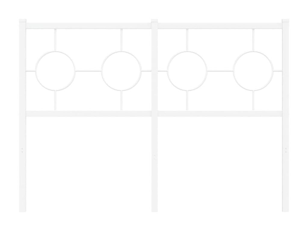 White metal headboard 120 cm JSTW20171