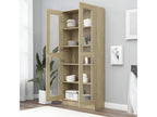 Dekonao Oak Display Cabinet 82.5x30.5x185.5 cm Chipboard JWDB74896