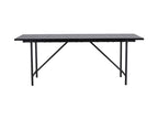 Dekonao dining table 90x200cm black. CTTF62114