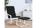 Black Fabric Reclining Chair YNFP27416