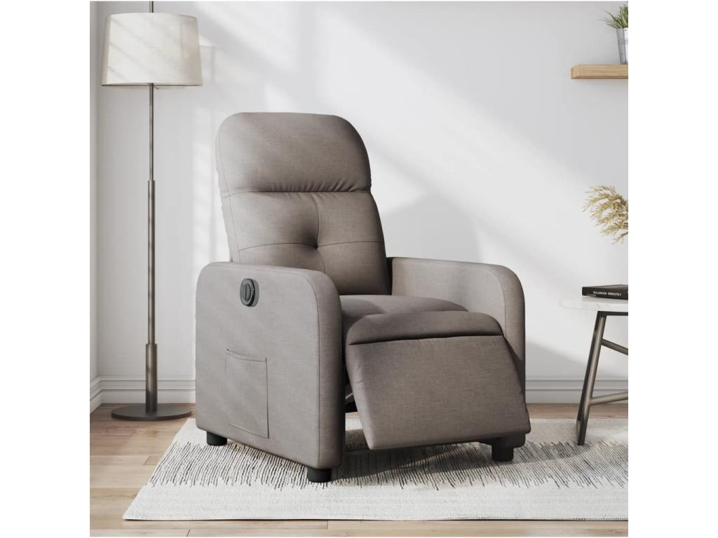 Ligniva Electric Recliner Chair, Fabric, LMSK67643