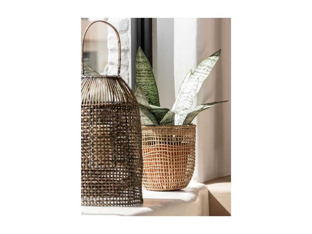 Set of 5 natural Dekonao baskets GKJM32975