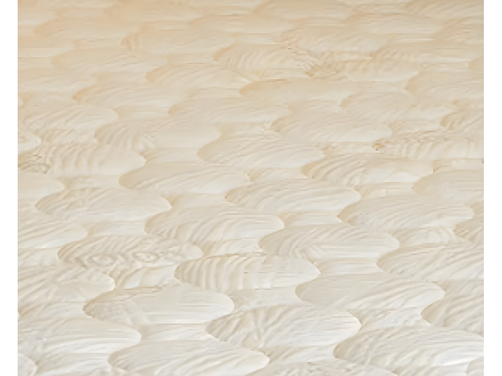 90x190x23 cm firm latex mattress with cotton cover, 7 comfort zones, polished high-resilience latex core, KYUP71631