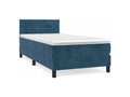 Dekonao bed base with mattress, Dark Blue 100x200 RZXQ26085