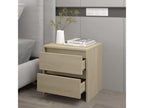 Nobellea Oak Bedside Table 45x34.5x44.5 cm Chipboard SKCP27284