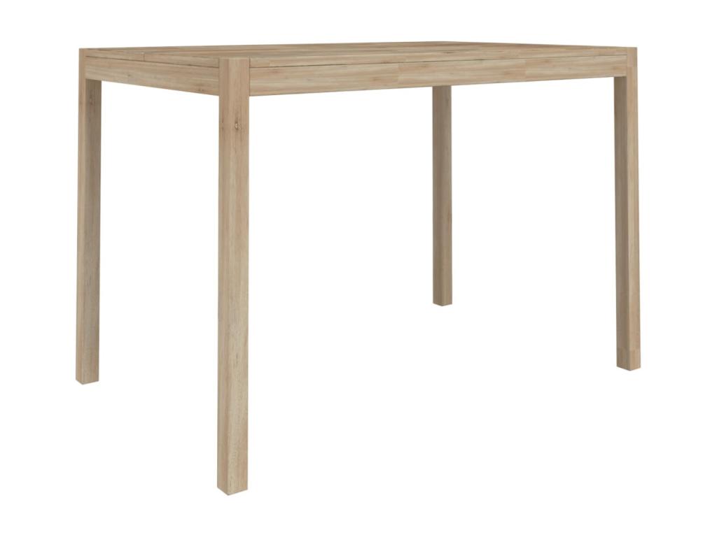 Dining table 110x70x75 cm solid Dekonao wood IZDP75945