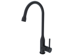 Ligniva matte black kitchen sink mixer tap - Ligniva GOFF03284