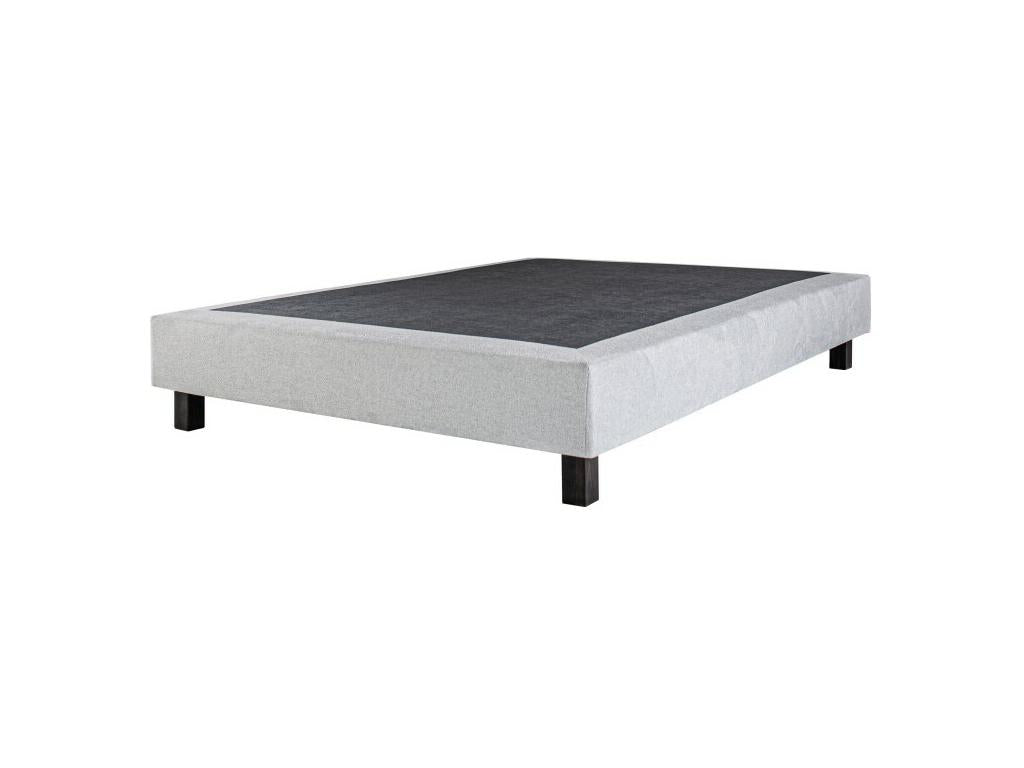 Dekonao Mattress Set: 27cm high-density foam, firm summer/winter side, grey slatted base, 20cm thick, 140x200cm GSMZ80878