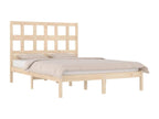 Solid pine wood bed frame 120x190 cm Small Double LZLO78073