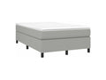 Dekonao bed base with light grey mattress 120x200 Fabric UZTT07957