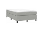 Dekonao bed base with light grey mattress 120x200 Fabric UZTT07957