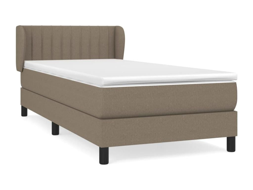 Upholstered bed base with Dekonao mattress 100x200 cm Fabric HJGT74172