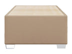 Cappuccino bed frame 80x200 cm Faux leather GLZV05176