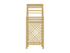 Arch with lattice 141x97x243 Solid impregnated pine wood UERV21311