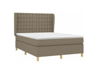Dekonao bed base with Dekonao mattress 140x200 Fabric SXQG44045