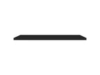Floating wall shelf, black, 120x23.5x3.8 cm, MDF, GKSH59214