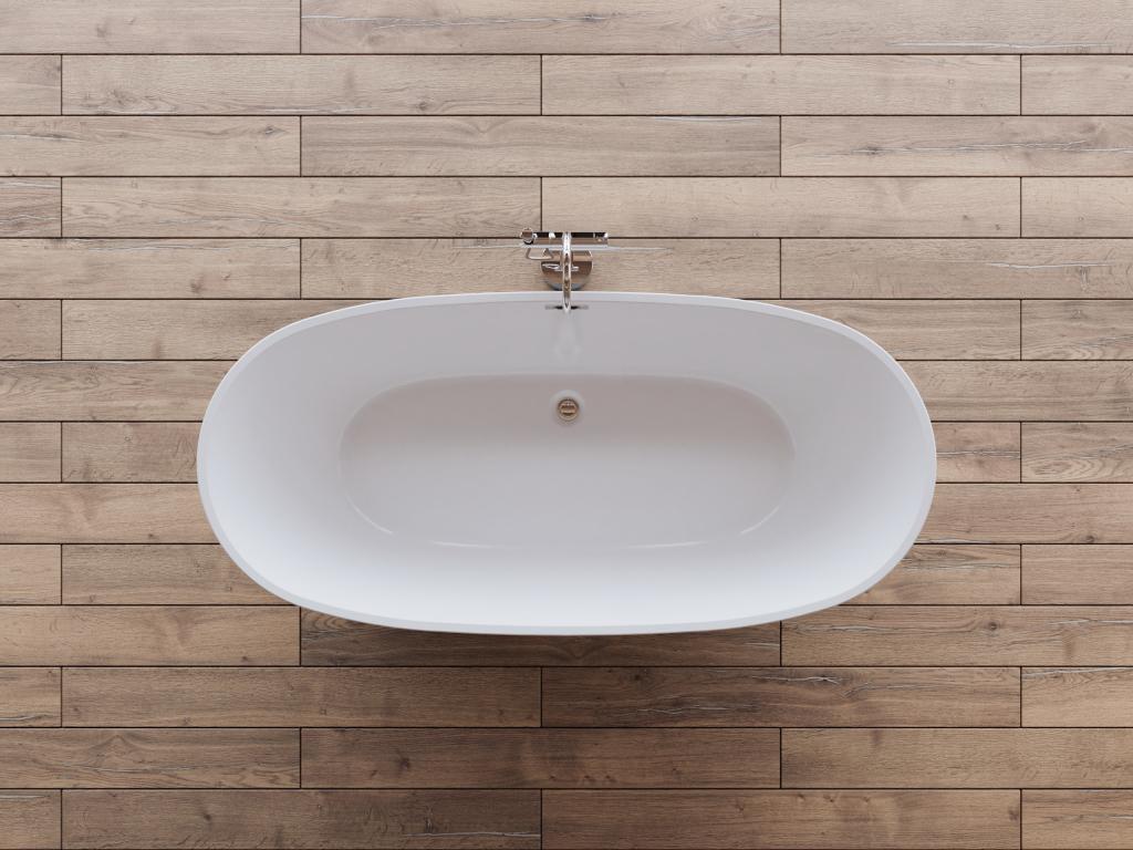 Dekonao Freestanding Bathtub GREY 170x80cm by Dekonao OSUG45592