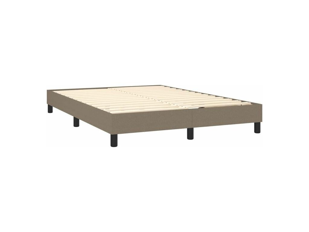 Dekonao bed base with Dekonao mattress 140x200 Fabric XEYS83081