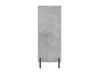 Concrete grey shelving unit 69.5x32.5x90 cm engineered wood NLNM89866