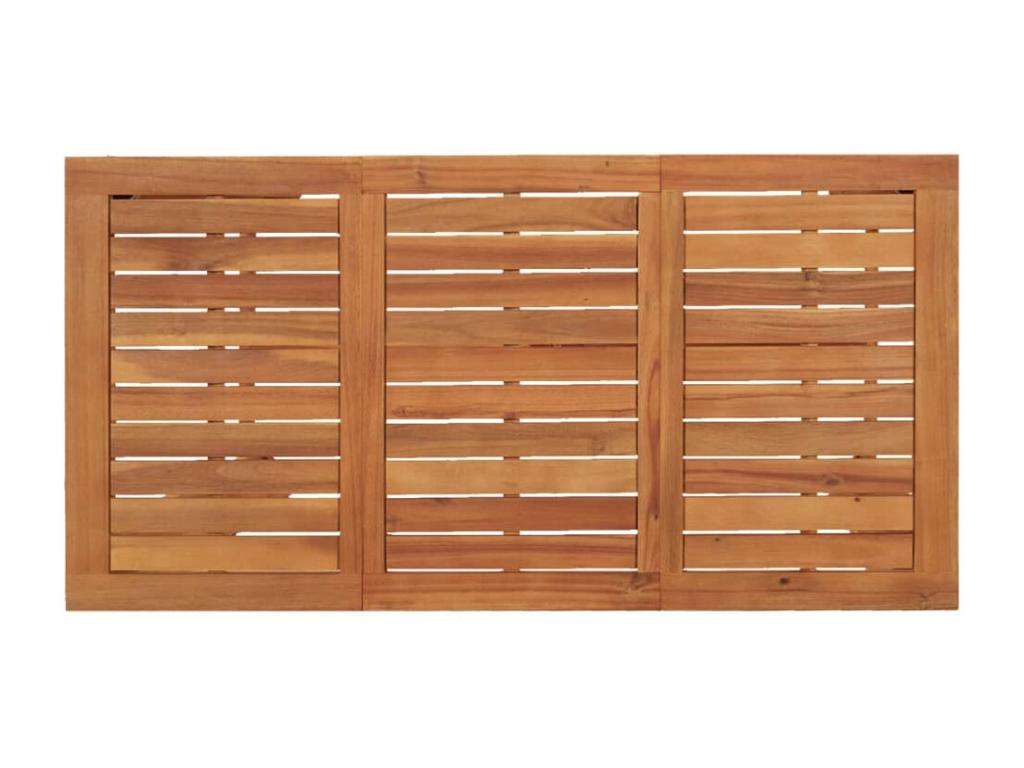 5-Piece Garden Dining Set Solid Ligniva Wood MJLX94351