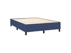 Dekonao bed base with mattress, blue, 140x190 cm, fabric PMIM95346