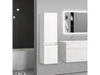 White bathroom cabinet, wall-mounted bathroom column unit, 30x30x110 cm (LxWxH) AARQ28704