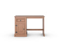 Dekonao - Desk with 1 drawer and 1 door in dark pine BOEG93586