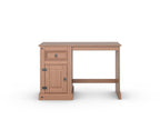 Dekonao - Desk with 1 drawer and 1 door in dark pine BOEG93586