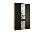 Dekonao 3-Door Sliding Wardrobe 235.2/160/60 3 Doors Dekonao/Black/Black HDUL08872