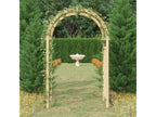 Arch with lattice 141x97x243 Solid impregnated pine wood UERV21311