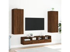 Wall-mounted TV unit, brown oak, 40.5x30x102 cm, engineered wood, CGHL46722